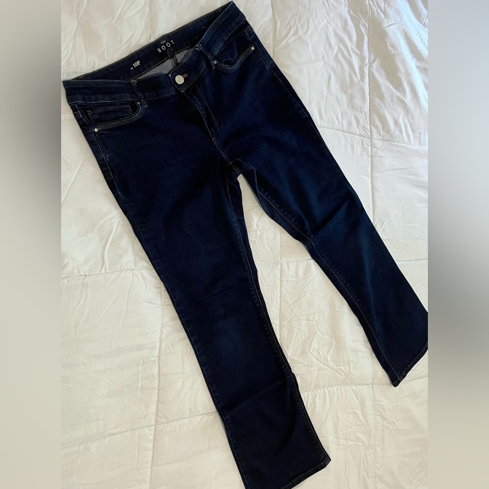 Low Rise Bootcut Jeans